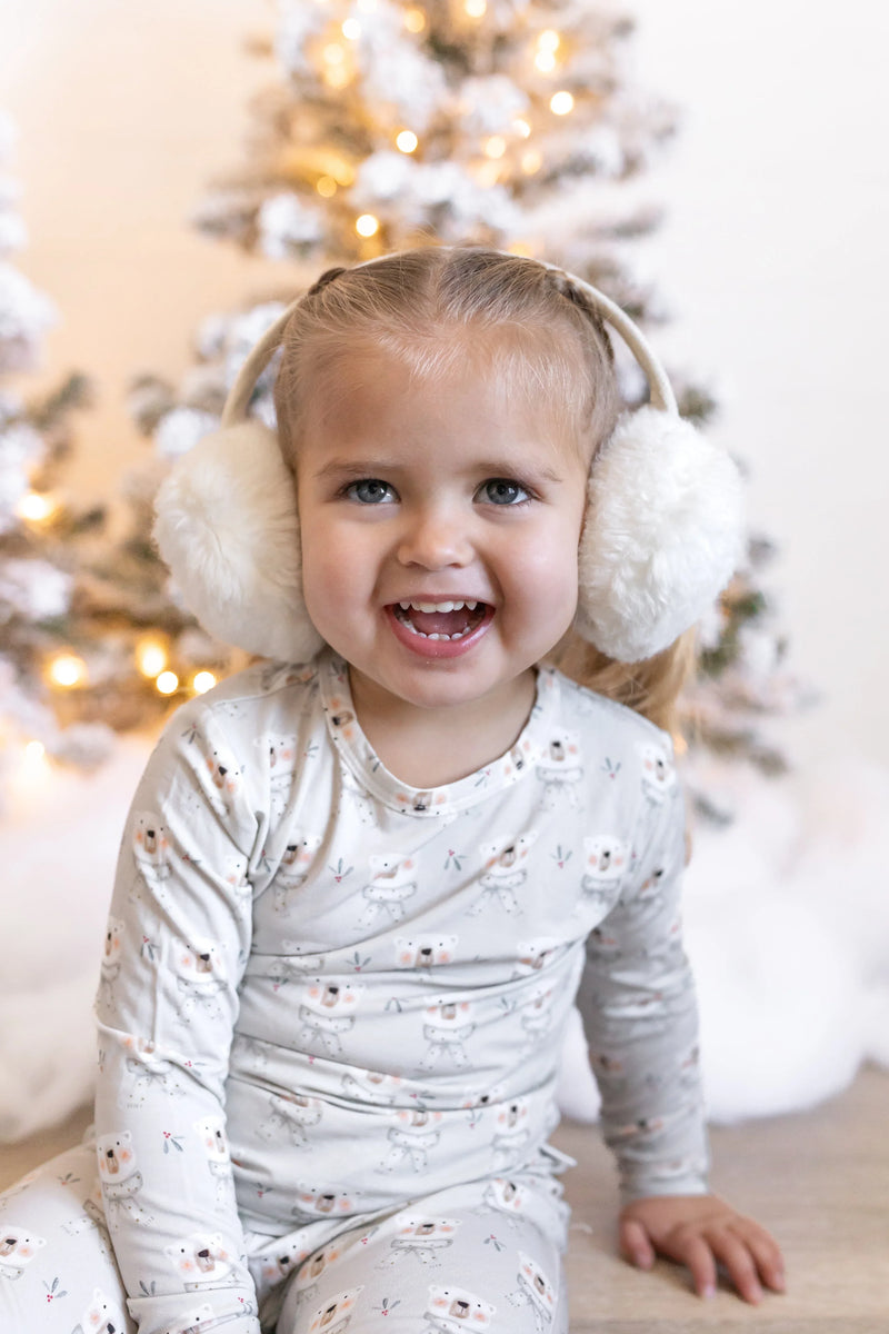 Polar Bear 2pc Bamboo Pajamas - BIG FRENCHIES