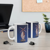 ROADSIDE MUGS - Ice Cream Cafe Ceramic Mug 11oz - BIG FRENCHIES