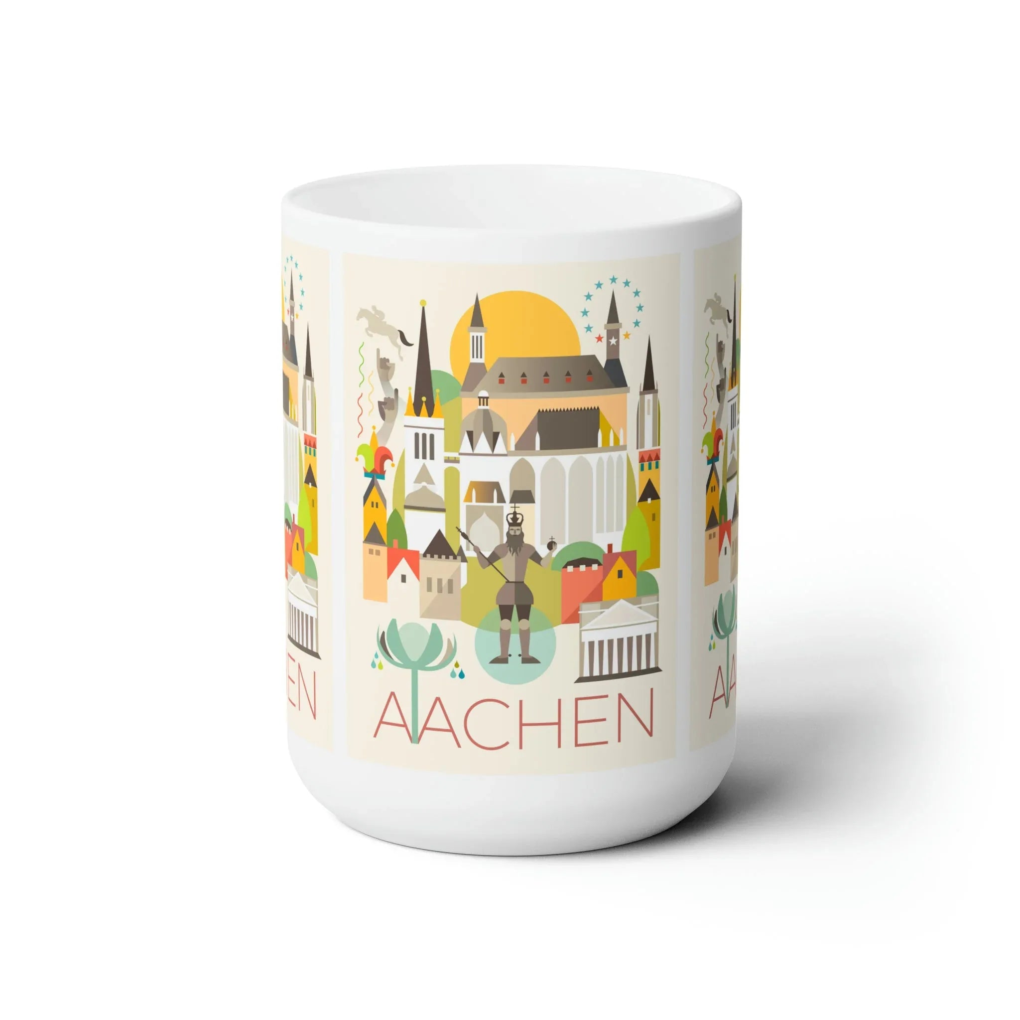 Aachen Ceramic Mug 11oz or 15oz - BIG FRENCHIES