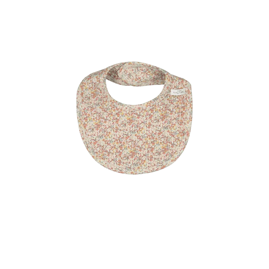The Printed Bib - Mist Floral - BIG FRENCHIES