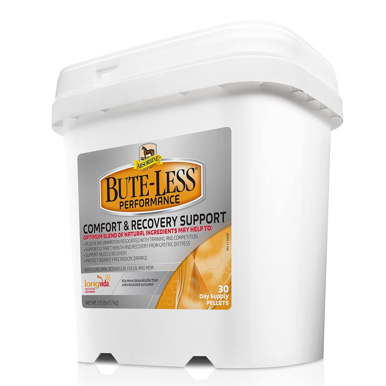 Absorbine Bute-Less Performance Comfort & Recovery Support Pellets 3.75 lbs.