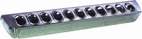 Miller Galvanized Slide Top Poultry Feeder for Chickens & Birds 18"