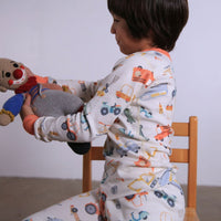 Vintage Cars Organic Pajamas - BIG FRENCHIES