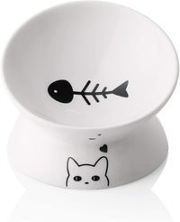 Ceramic Raised Cat Bowls - BIG FRENCHIES