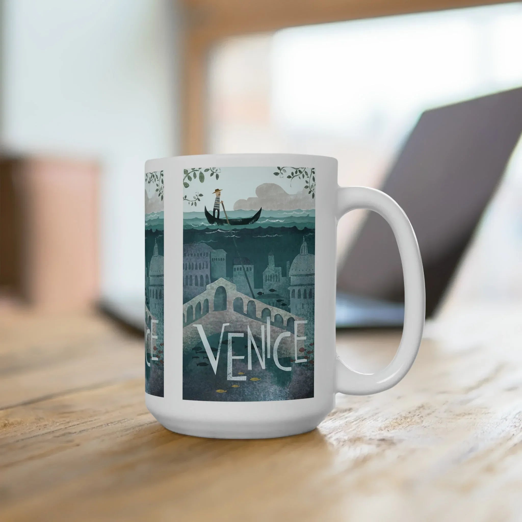 Venice Vintage Ceramic Mug 11oz or 15oz - BIG FRENCHIES