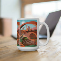 Arches National Park Ceramic Mug 11oz or 15oz - BIG FRENCHIES