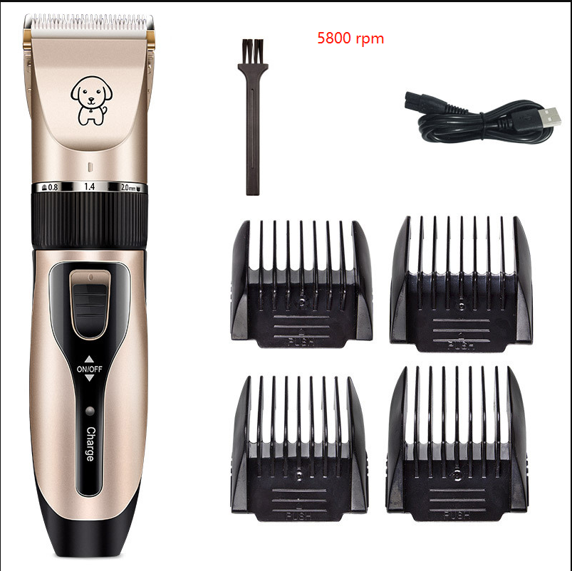 Professional Low Noise Pet Hair Clipper Easy Grooming For Dogs & Cats