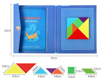 Children's Wooden Magnetic Tangram Educational Toy