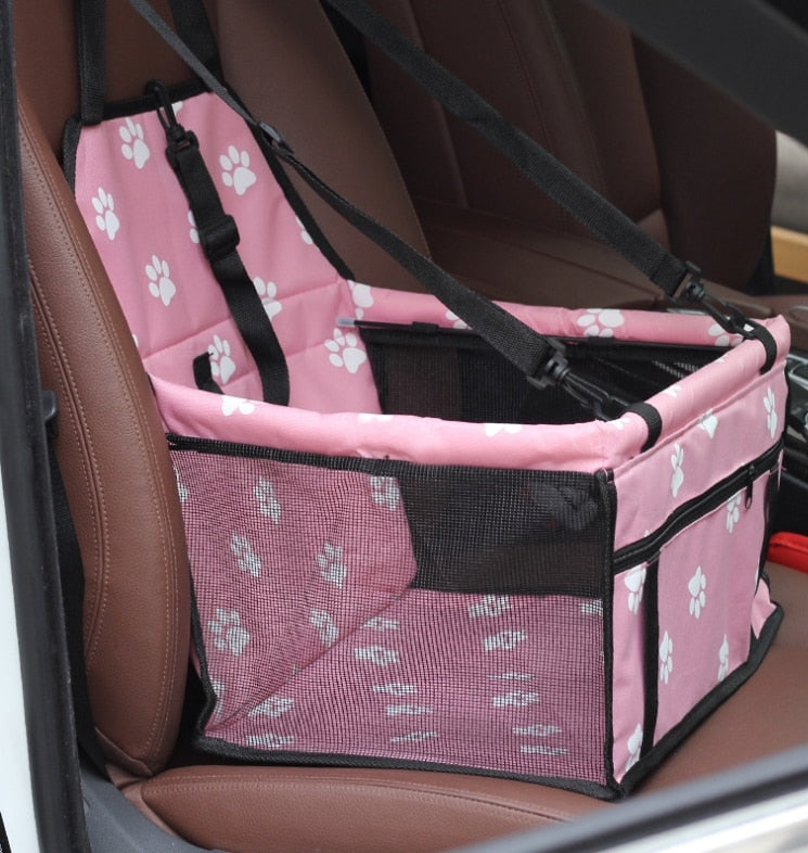 Dog Safety Mesh Travel Carrier Basket - BIG FRENCHIES