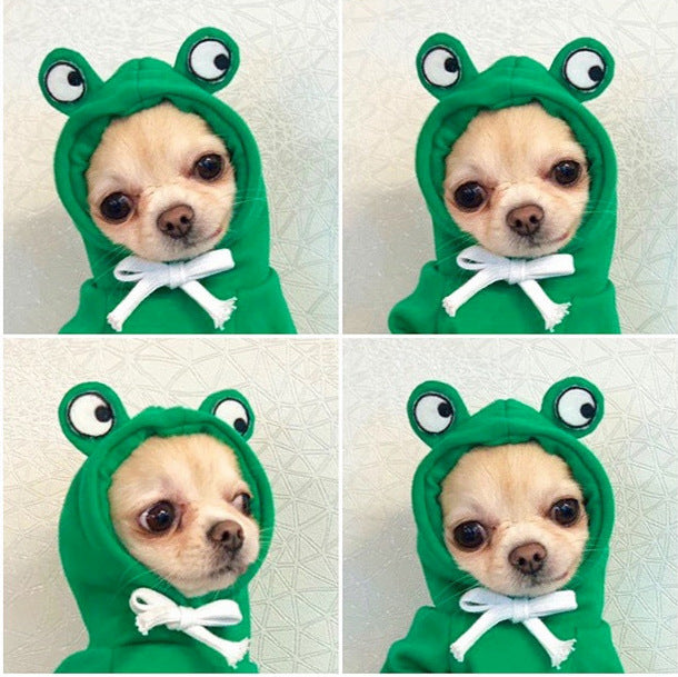 Cute Fruit Dog Clothes For Small Dogs Hoodies Winter Warm Fleece Pet Clothing Puppy Cat Costume Coat For French Chihuahu