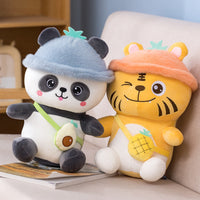 Cute Strawberry Pig Doll Pillow Cartoon Plush Toy
