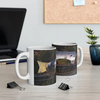 ROADSIDE MUGS - Fish Inn Ceramic Mug 11oz - BIG FRENCHIES
