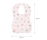 Summer baby eating bib baby
