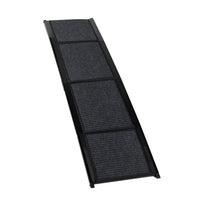 Dog Ramp For Car 65x17 Large Folding Pet Stair Ramps For Truck, SUV, With Non-Slip Surface, Up To 250LBS, Outdoor Dog Ca
