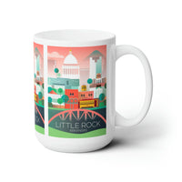 Little Rock, Arkansas Ceramic Mug 11oz or 15oz - BIG FRENCHIES