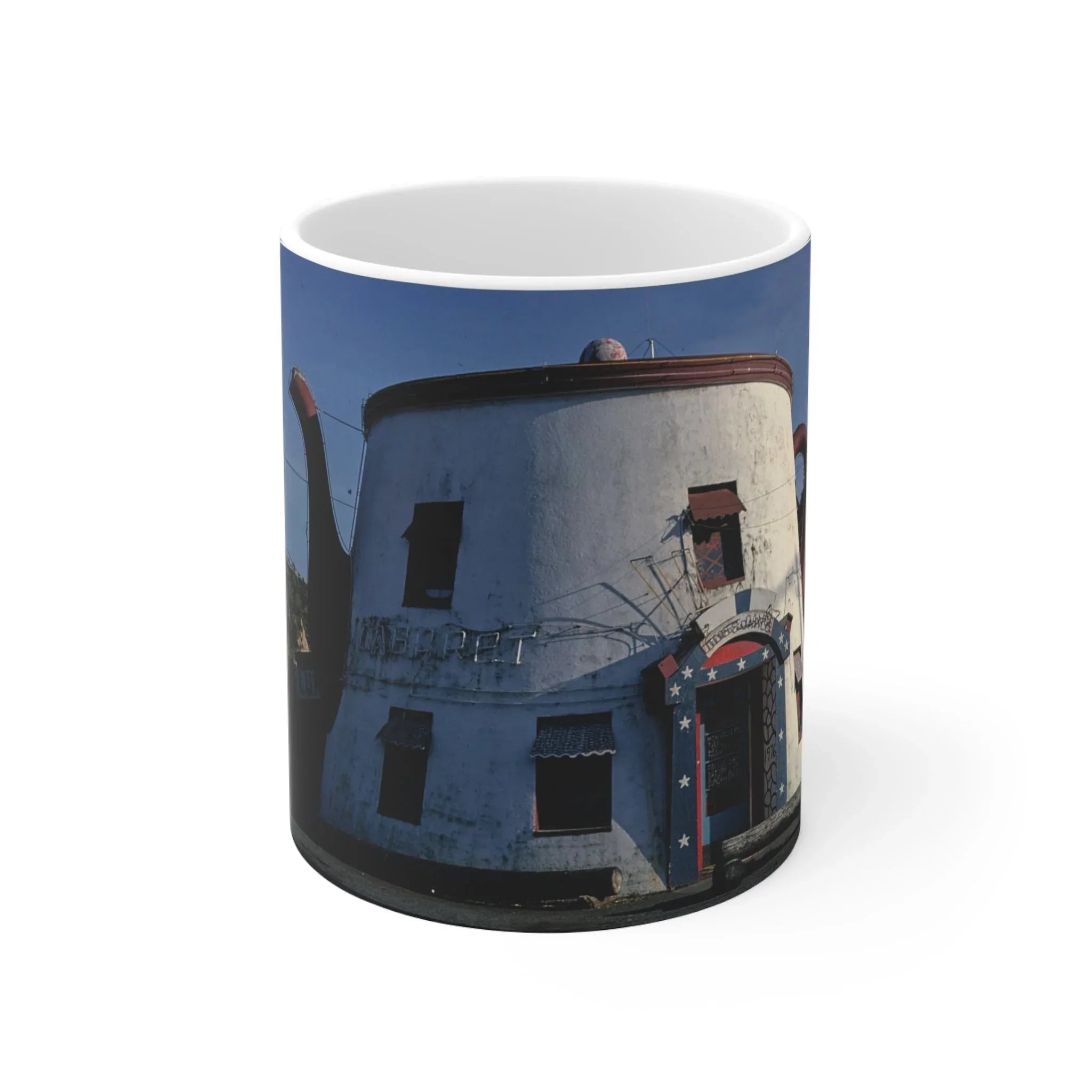 ROADSIDE MUGS - Coffepot Ceramic Mug 11oz - BIG FRENCHIES
