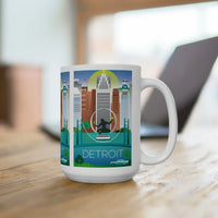 Detroit Ceramic Mug 11oz or 15oz - BIG FRENCHIES