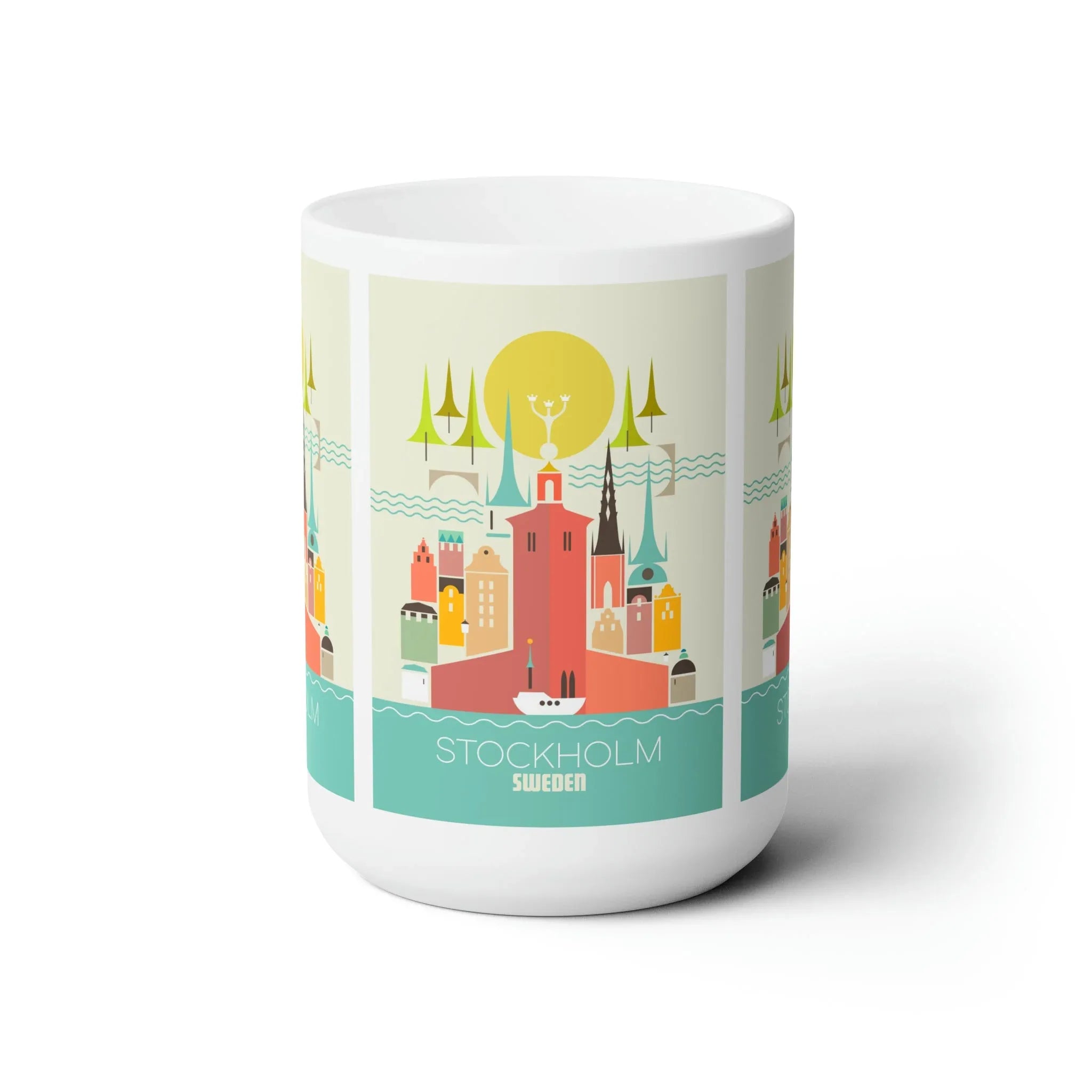 Stockholm Ceramic Mug 11oz or 15oz - BIG FRENCHIES
