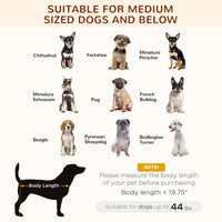 Elevated Dog Bed with Removable Canopy, Outdoor Dog Cot with UV Protection Canopy Shade, 30 inch Pet Bed for Camping, Gr