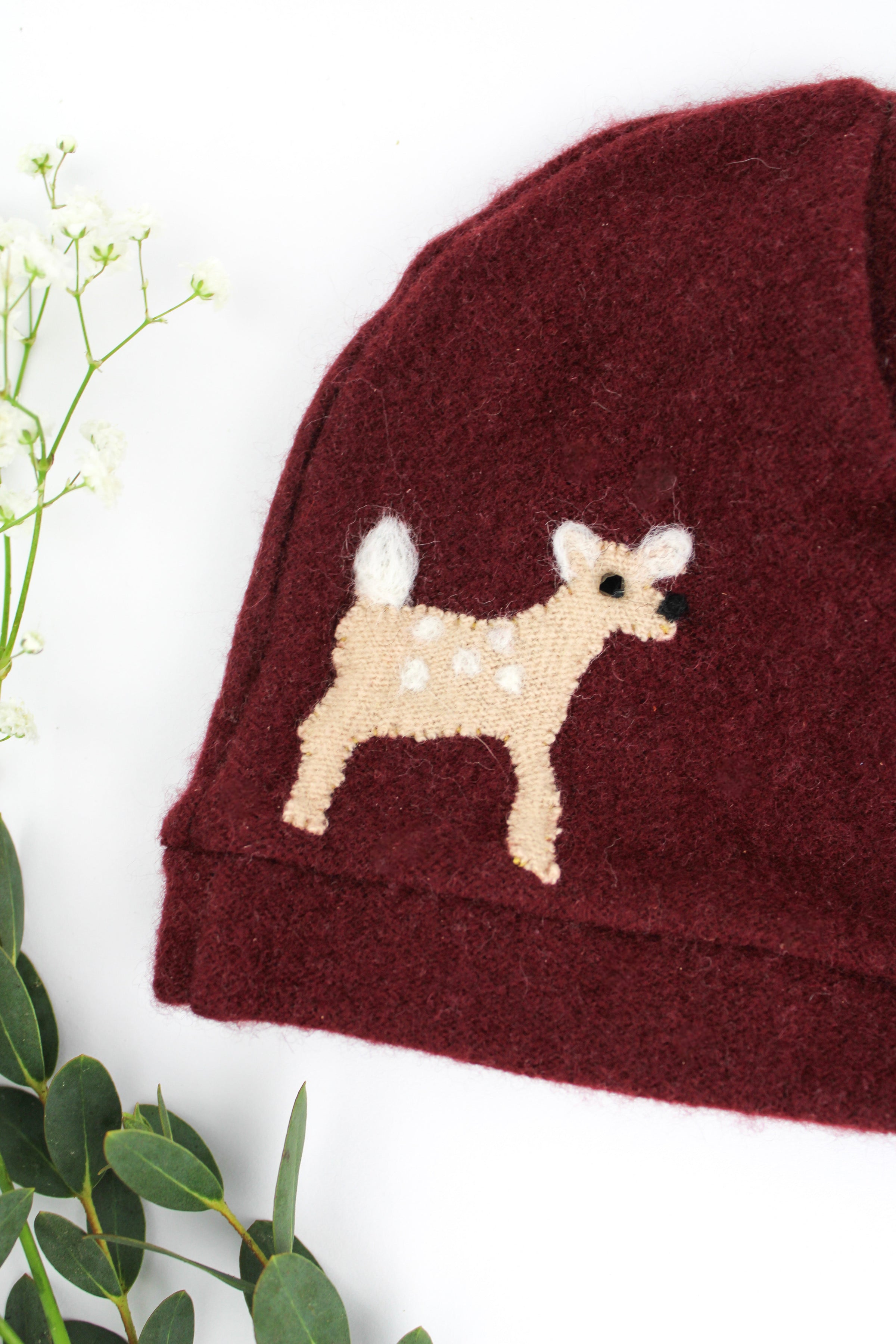 Fawn Cashmere Hat - Baby - BIG FRENCHIES