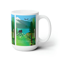 Seeley Lake Ceramic Mug 11oz or 15oz - BIG FRENCHIES