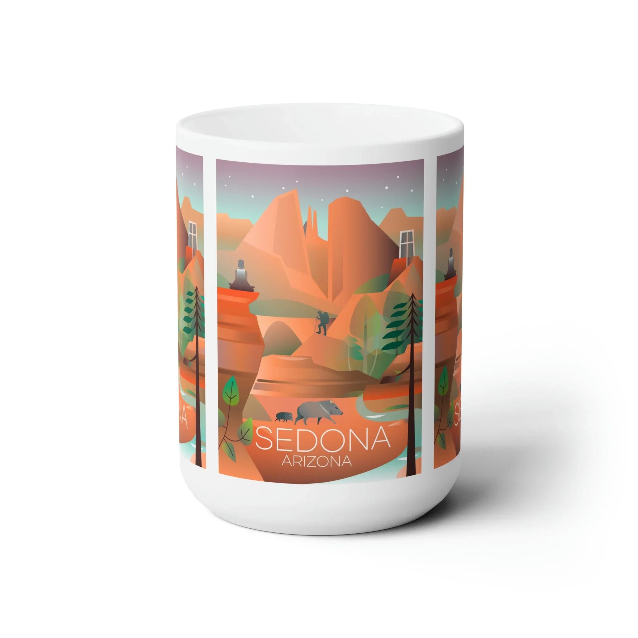 Sedona Ceramic Mug 11oz or 15oz - BIG FRENCHIES
