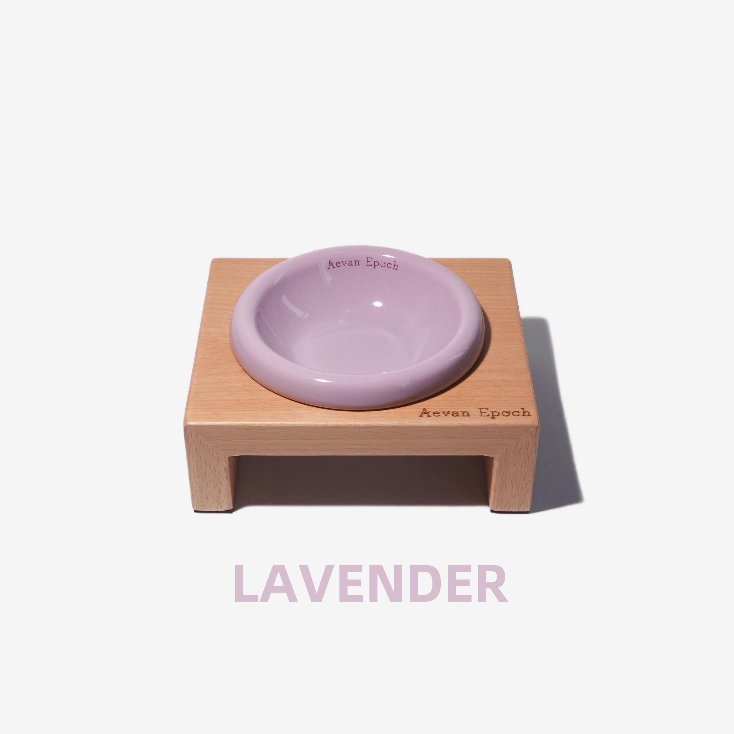 Aevan Epoch | Solid Wood Pet Bowl Stands