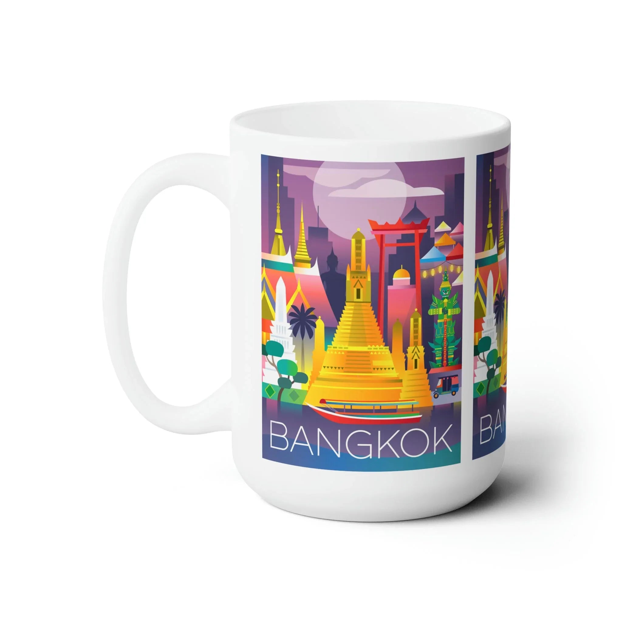 Bangkok Ceramic Mug 11oz or 15oz - BIG FRENCHIES