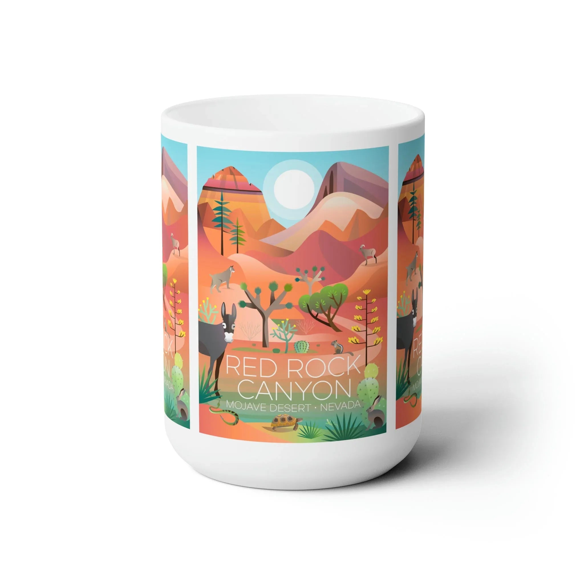 Red Rock Canyon Ceramic Mug 11oz or 15oz - BIG FRENCHIES