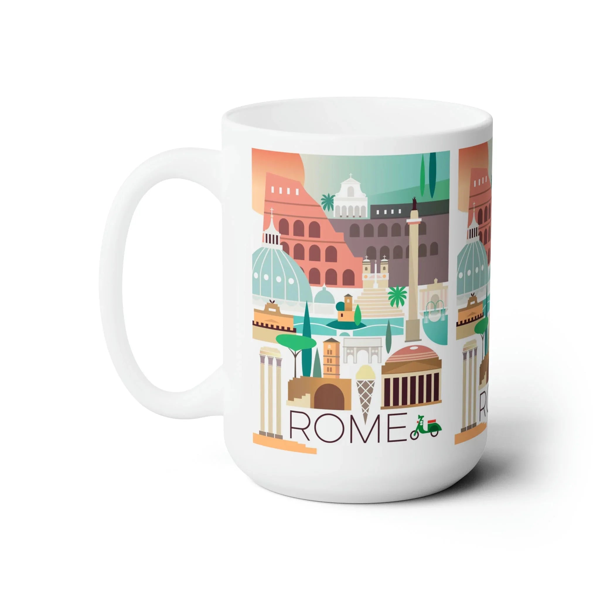 Rome Ceramic Mug 11oz or 15oz - BIG FRENCHIES