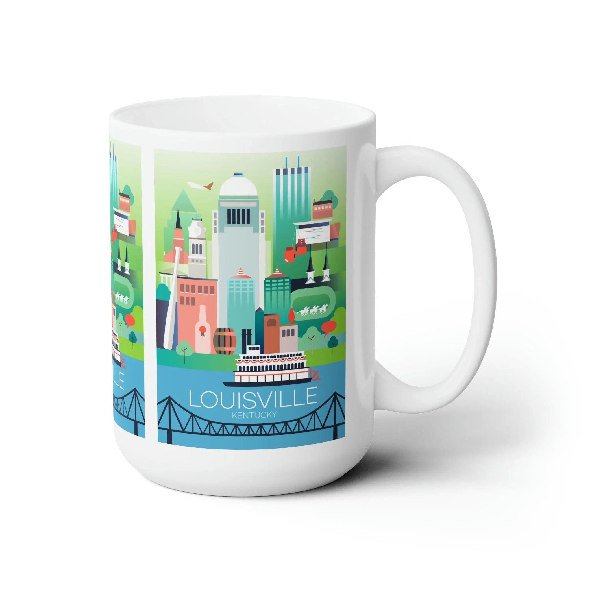 Louisville Ceramic Mug 11oz or 15oz - BIG FRENCHIES