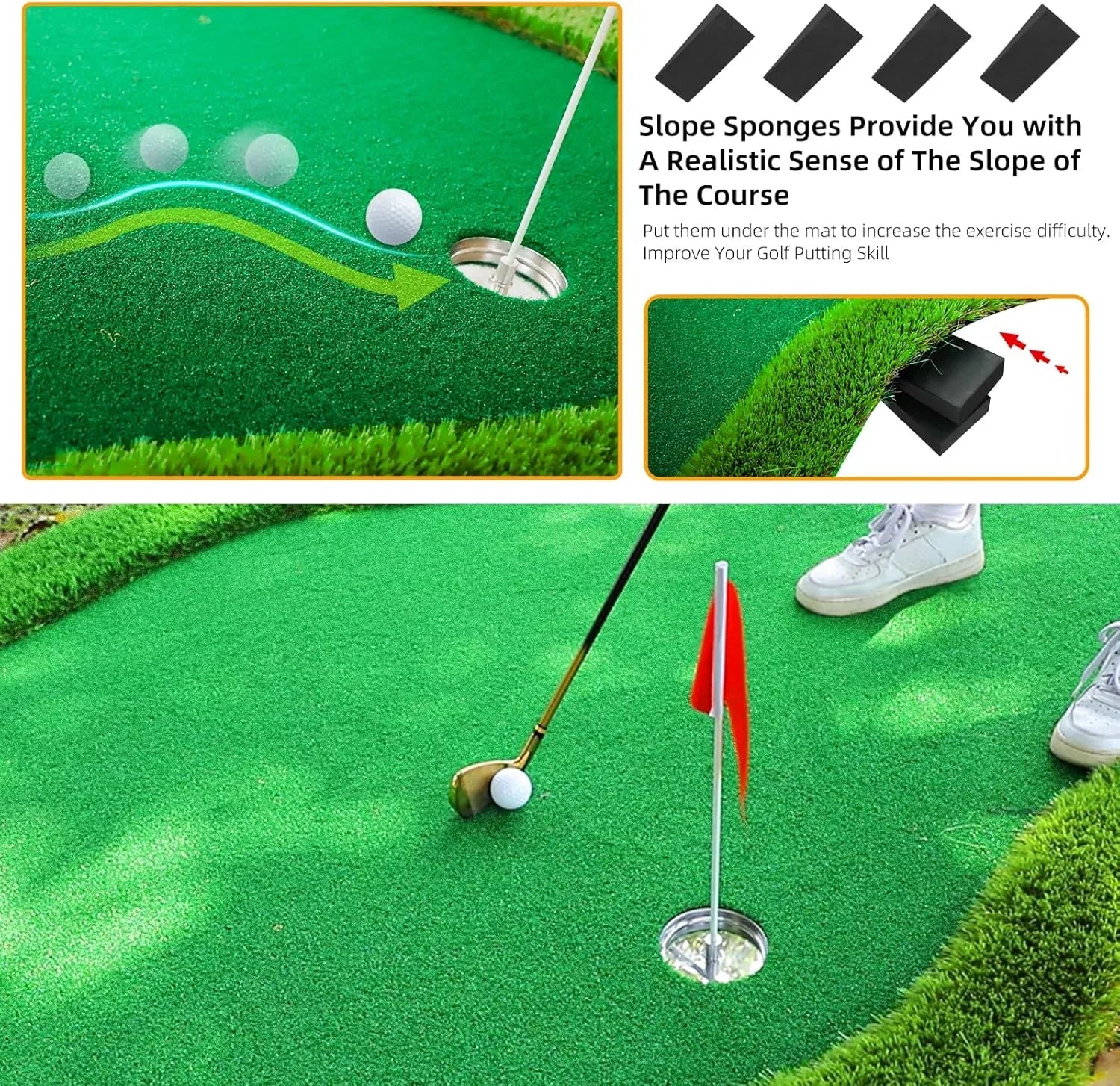 Golf Putting Green (16ft, Style A) - BIG FRENCHIES