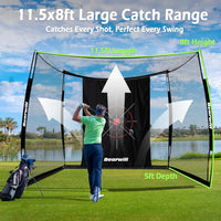 Golf Practice Net - Tent Style (10ft x 7ft) - BIG FRENCHIES