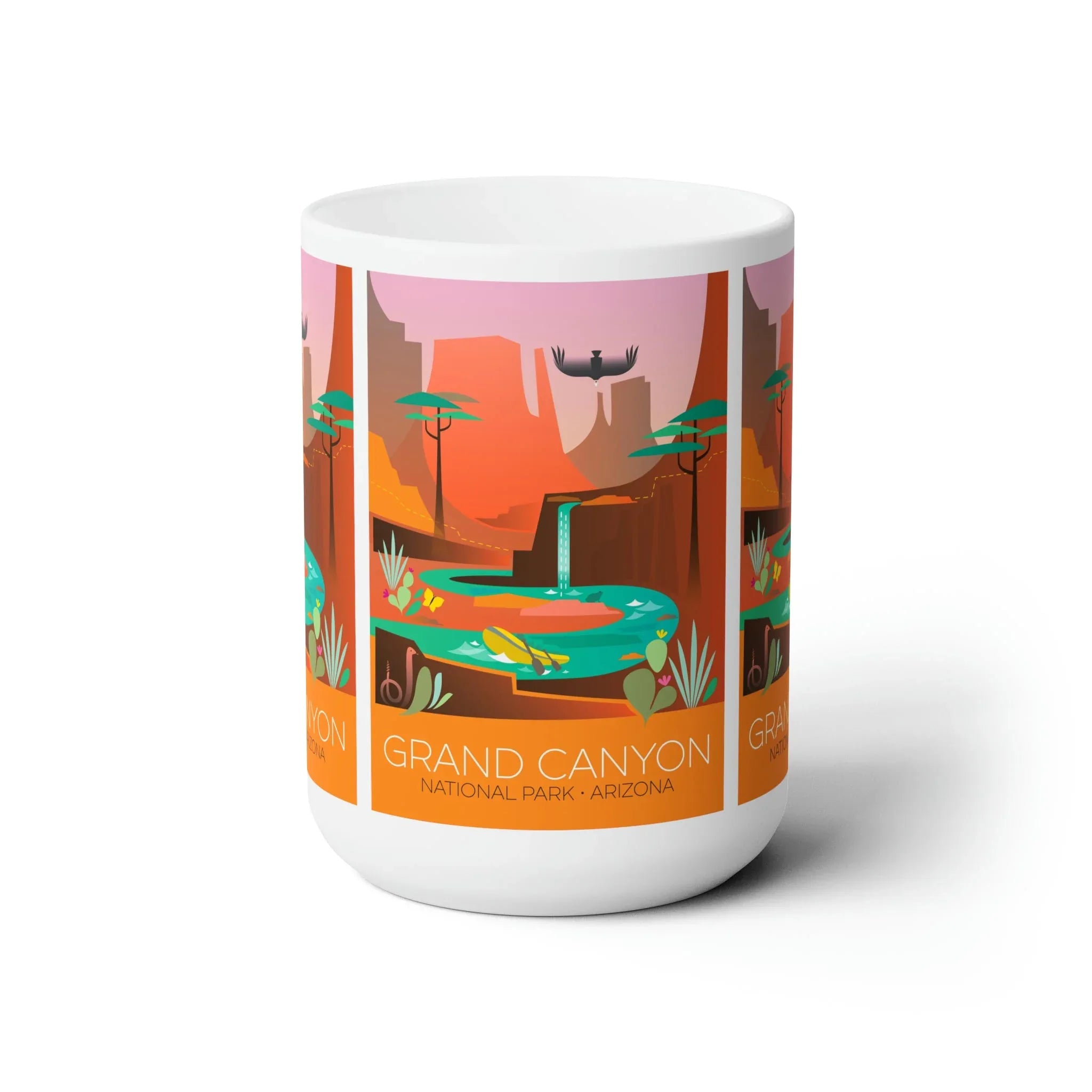 Grand Canyon Ceramic Mug 11oz or 15oz - BIG FRENCHIES