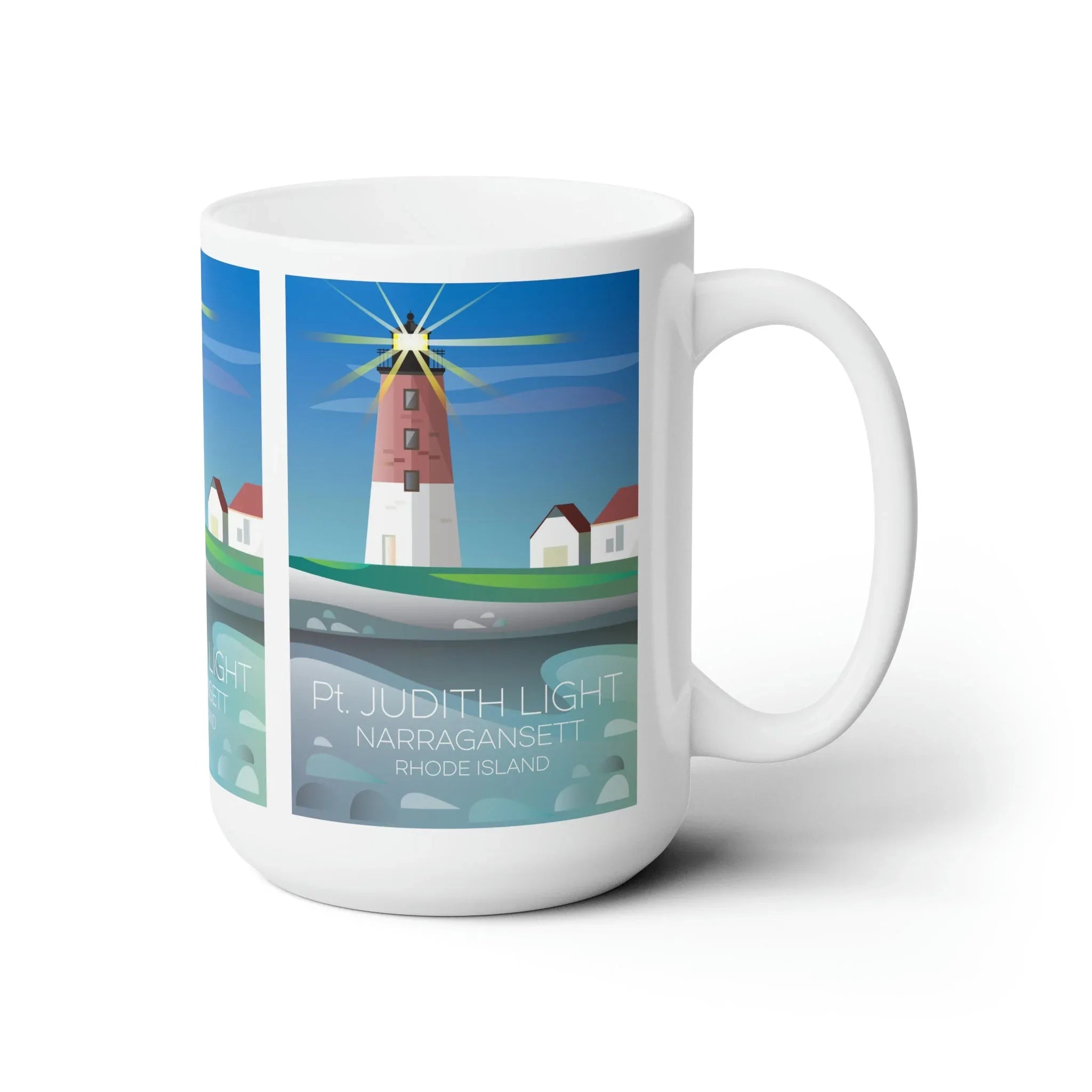 Point Judith Ceramic Mug 11oz or 15oz - BIG FRENCHIES