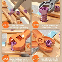 126-Piece Creative Wooden Construction & Tool Set Early Education Pretend Play Toy