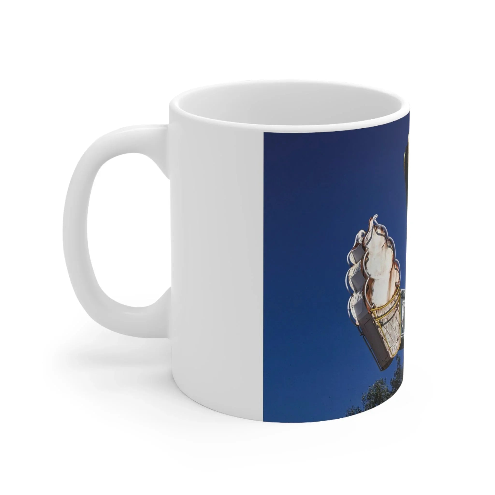 ROADSIDE MUGS - Kream Kastle Ceramic Mug 11oz - BIG FRENCHIES