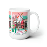 Amsterdam Ceramic Mug 11oz or 15oz - BIG FRENCHIES