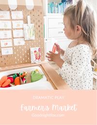 Farmer's Market Printable Dramatic Play
