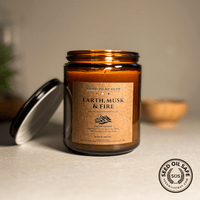 Earth Musk & Fire Tallow Candle - BIG FRENCHIES