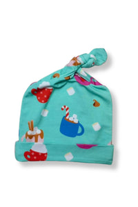 Cuppa Cozy Top Knot Hat - BIG FRENCHIES