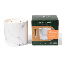 Dewy Schnozberry White Marble Candle 17oz