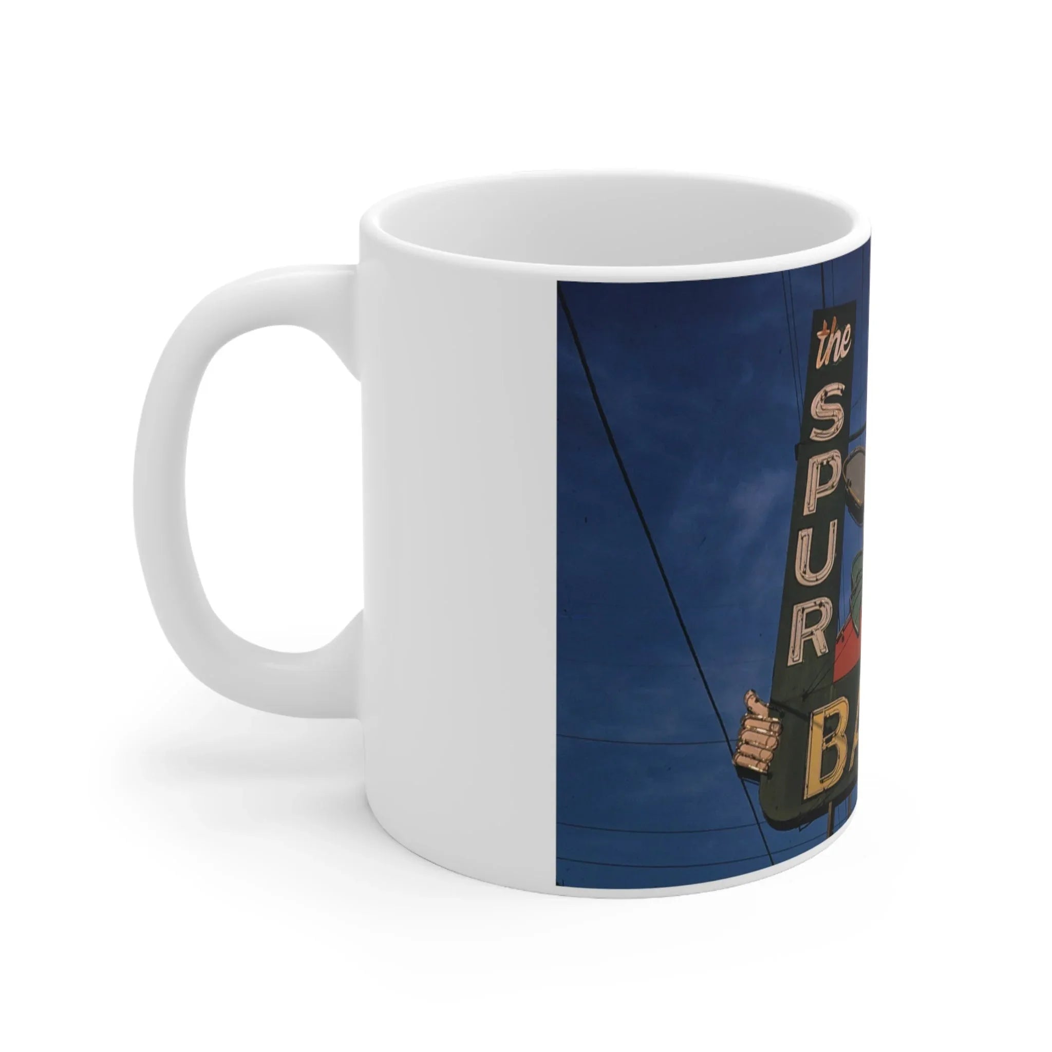 ROADSIDE MUGS - Spur Bar Ceramic Mug 11oz - BIG FRENCHIES