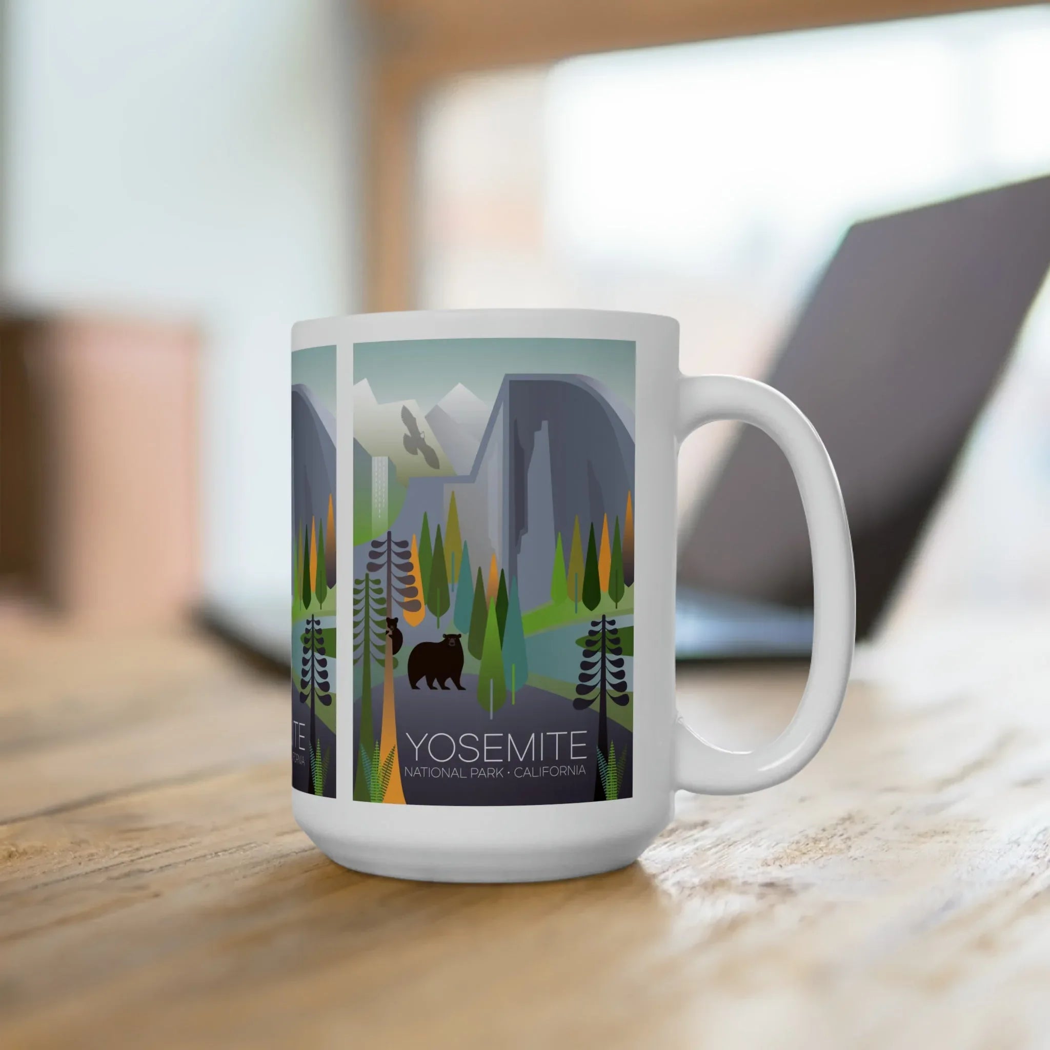 Yosemite National Park Ceramic Mug 11oz or 15oz - BIG FRENCHIES