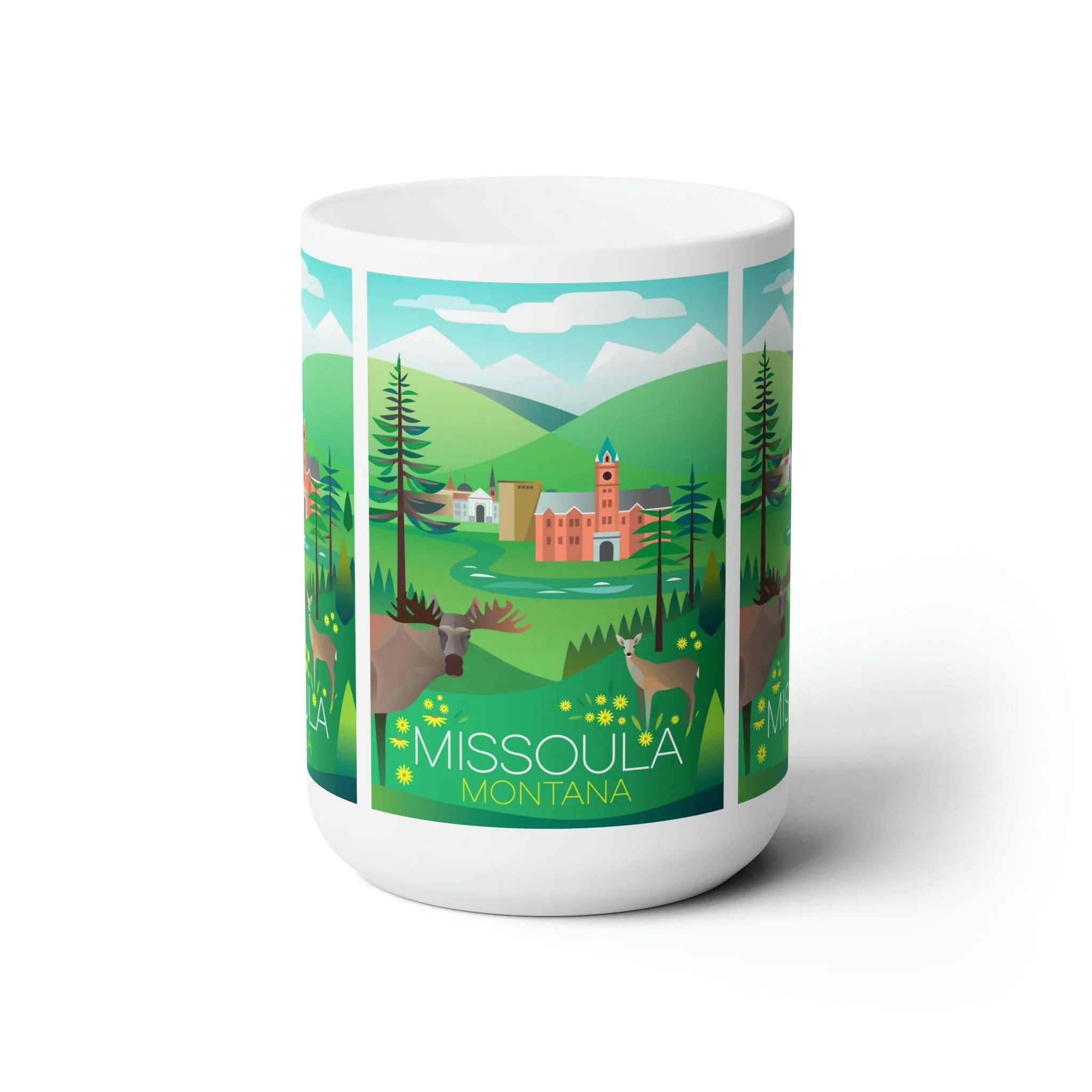 Missoula Ceramic Mug 11oz or 15oz - BIG FRENCHIES