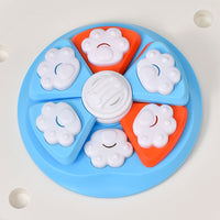Interactive Slow Feeder Dog Bowl - Puzzle Toy for Pets