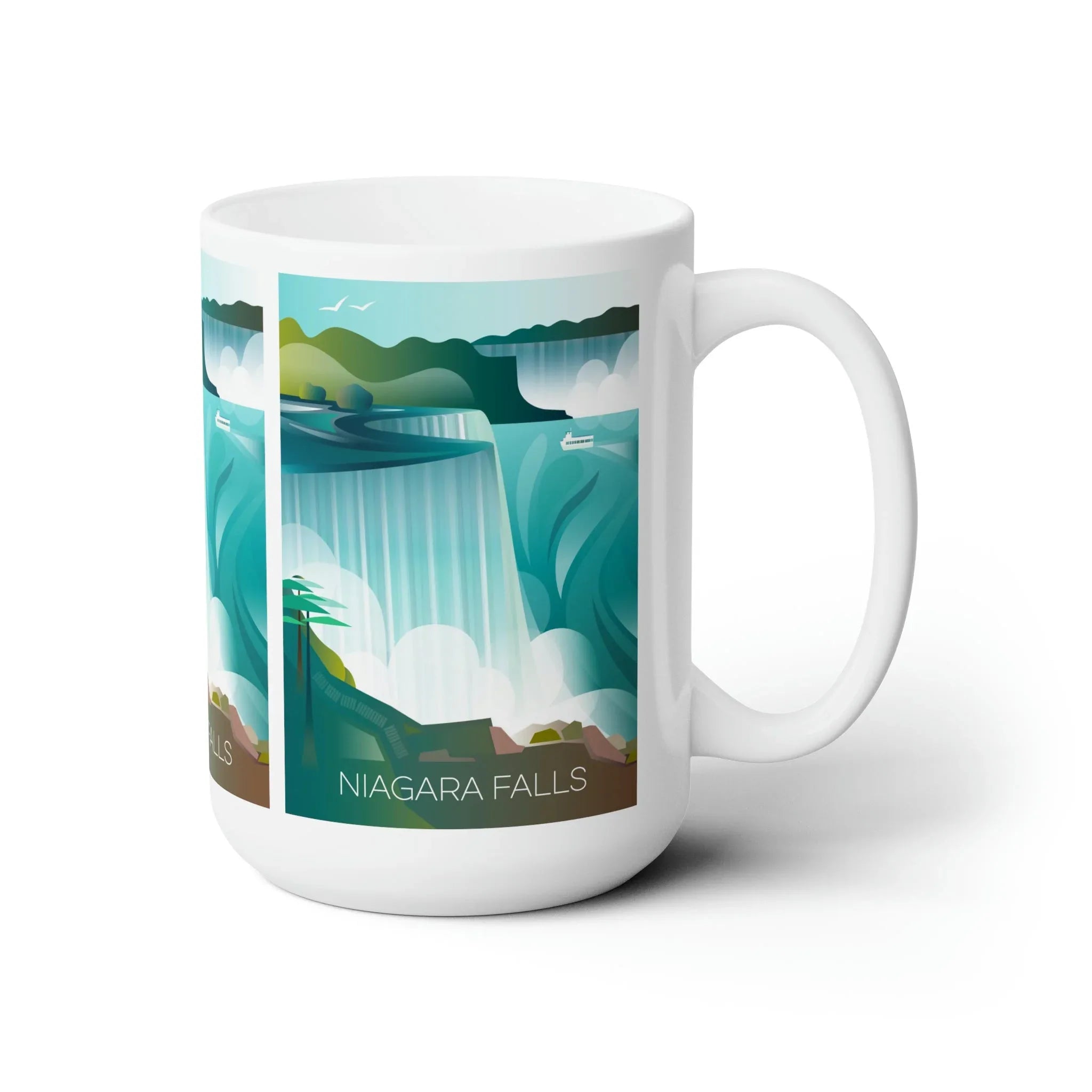 Niagara Falls Ceramic Mug 11oz or 15oz - BIG FRENCHIES