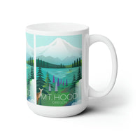 Mount Hood Ceramic Mug 11oz or 15oz - BIG FRENCHIES