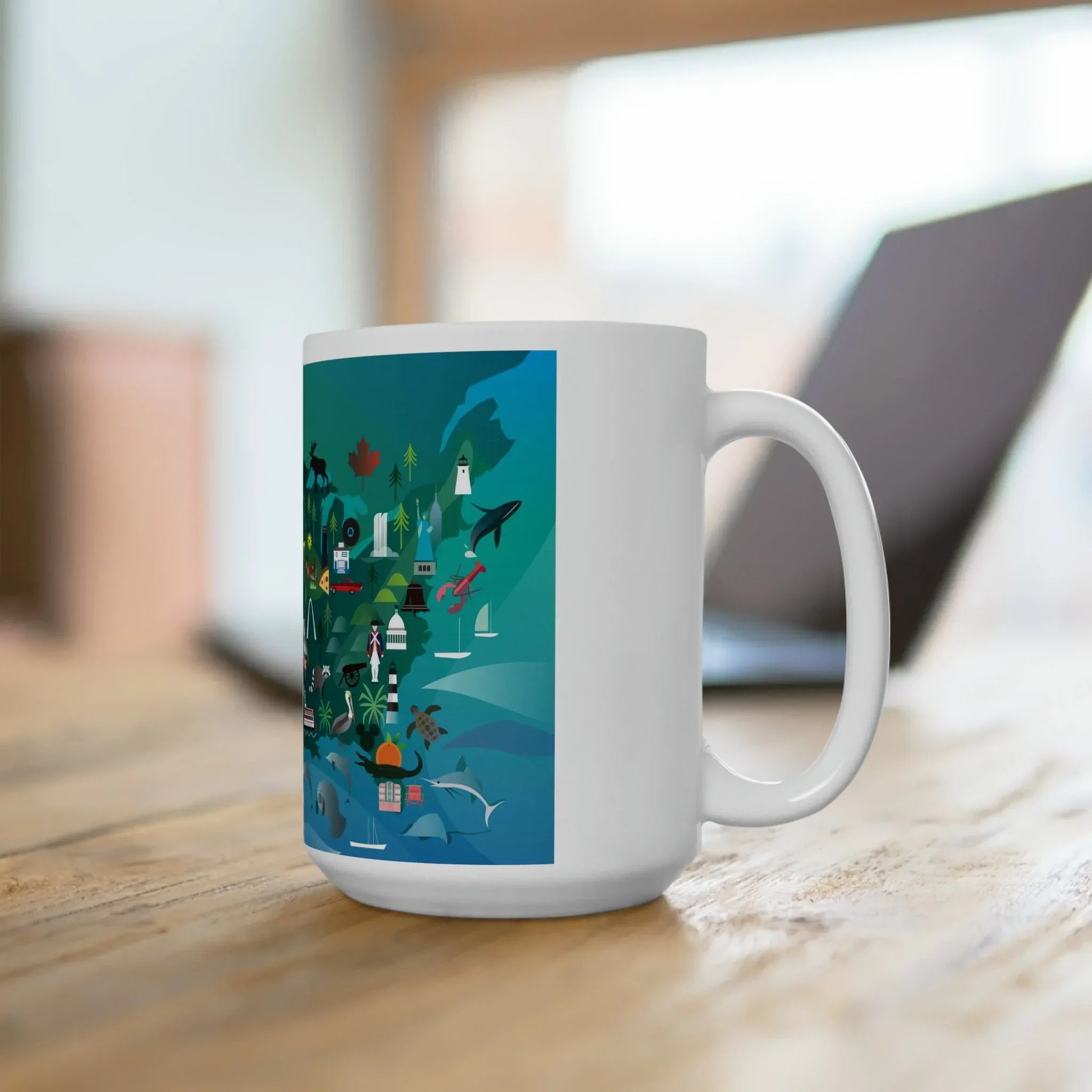 USA Ceramic Mug 11oz or 15oz - BIG FRENCHIES