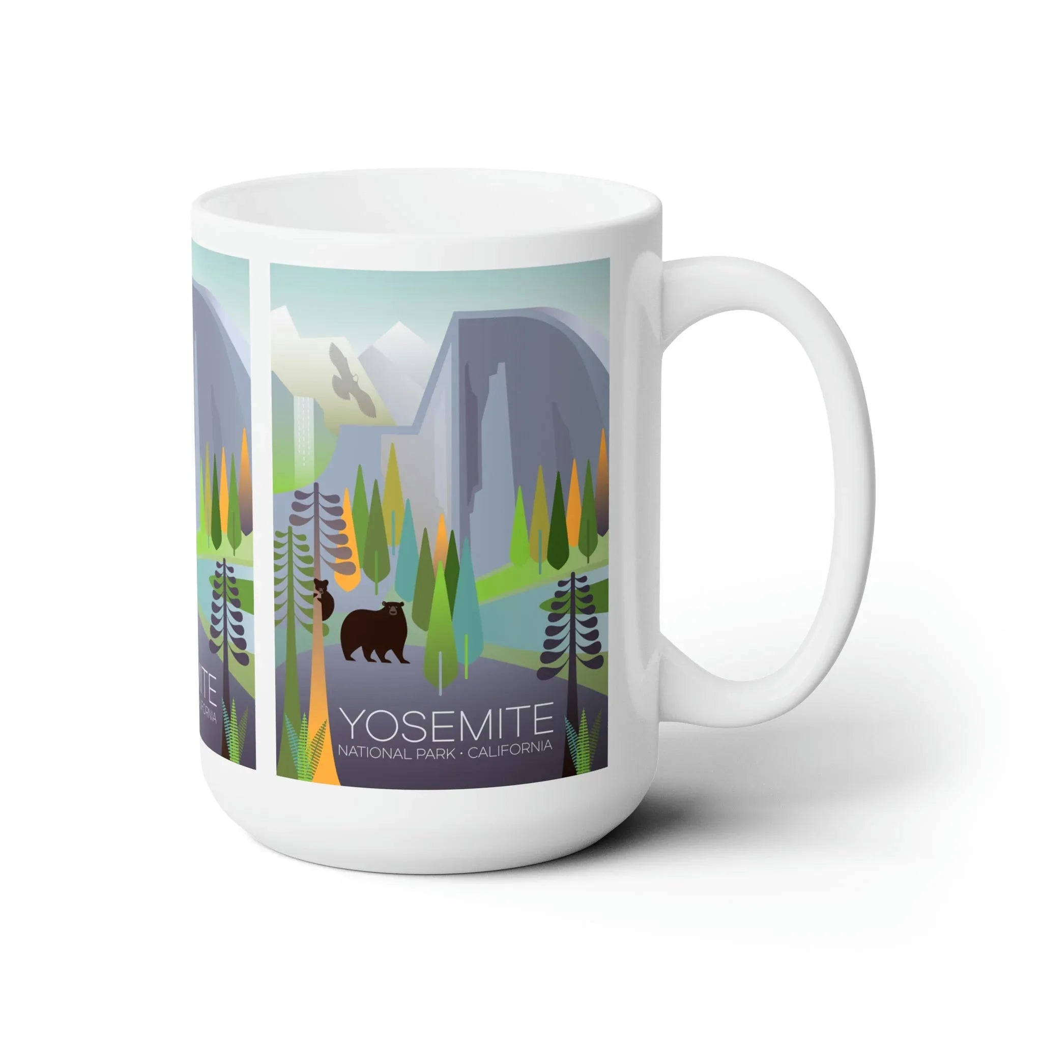 Yosemite National Park Ceramic Mug 11oz or 15oz - BIG FRENCHIES